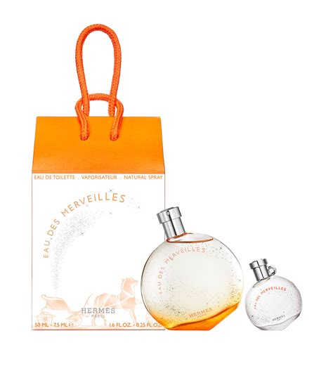 71224266255846 hermes|HERMÈS Eau des Merveilles Eau de Toilette Gift Set 50ml.